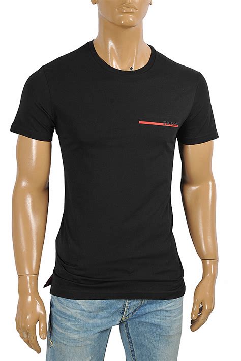 prada shirt black and red|Prada men's t shirts amazon.